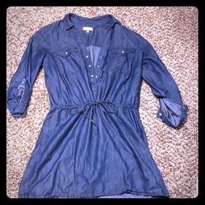 Denim style dress